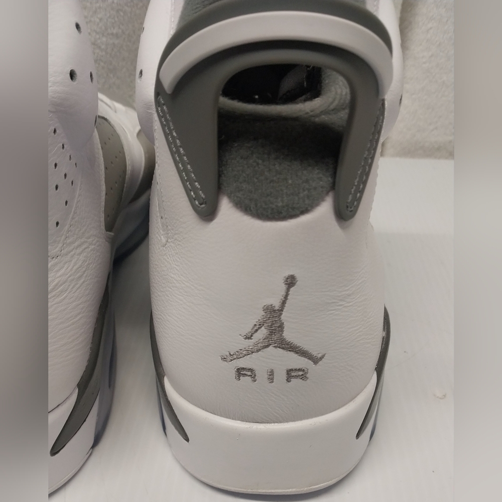 Air Jordan Retro Sneakers - White and Gray - Picture 8 of 8